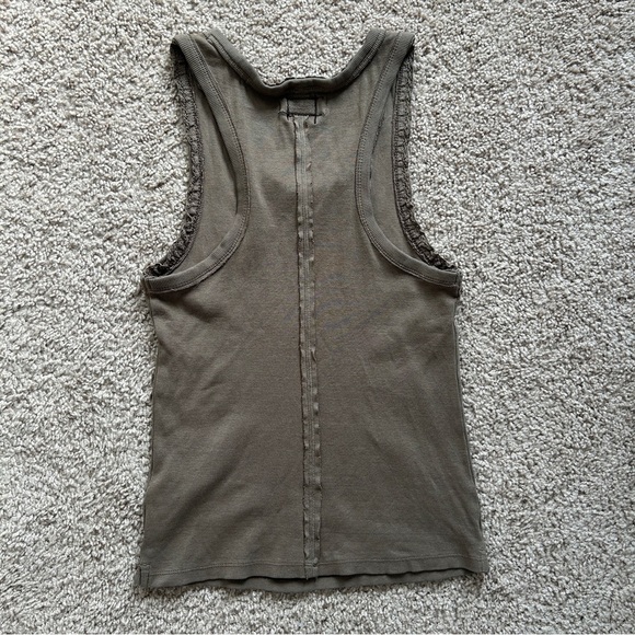 We The Free Brown Kate Scoop Tank Top Size Medium - Picture 4 of 7